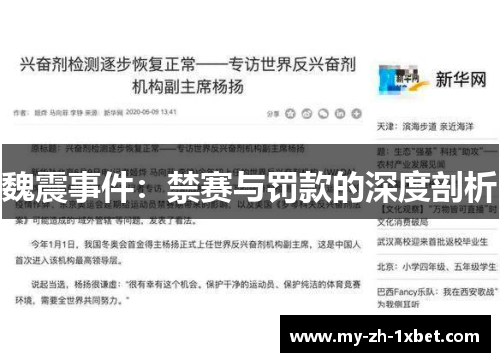 魏震事件：禁赛与罚款的深度剖析